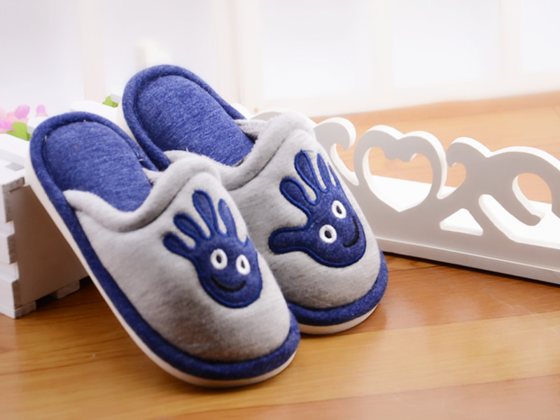 Chaussons enfants en suède - semelle caoutchouc Wear - Ref 1031161 Image 3