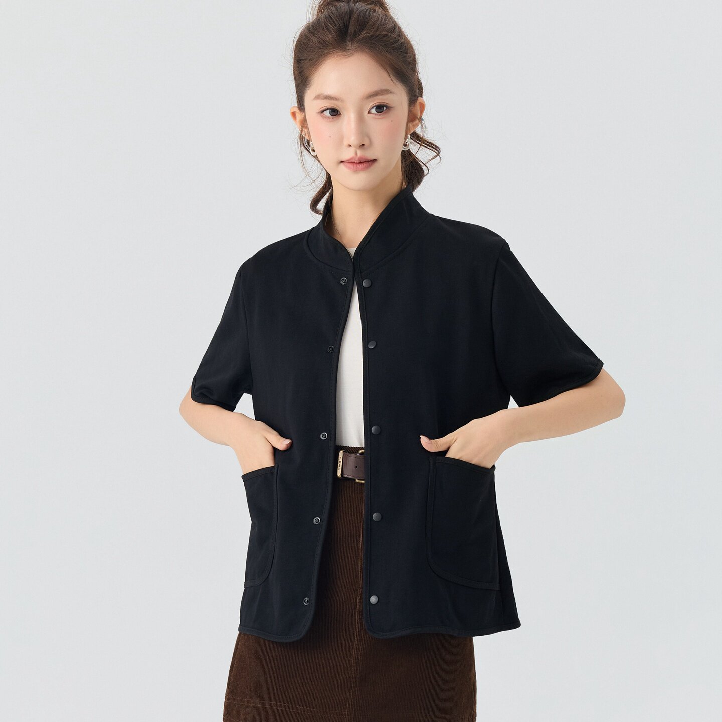 棉衣女轻薄保暖棉服秋冬季马甲