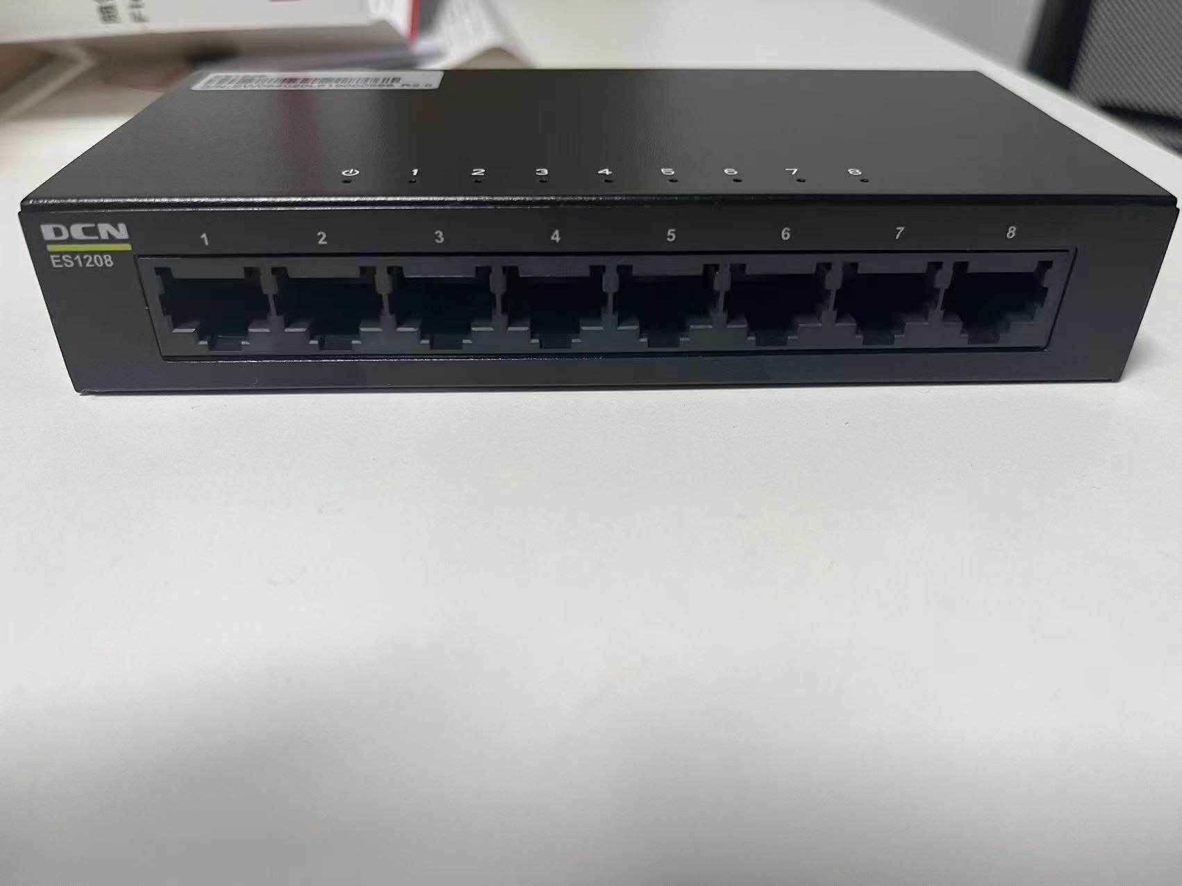 DCN神州数码 ES1208 8口千兆交换机企业级非网管全金属机身企业网使用感如何?