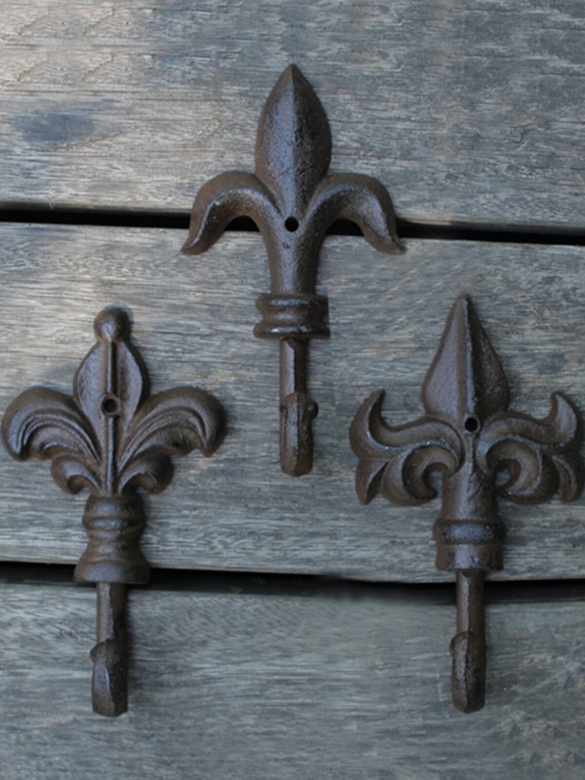 GEJIA RUIER 유럽 크라운 시리즈 복고풍 주철 철 후크 코트와 모자 후크 장식 후크 벽 장식