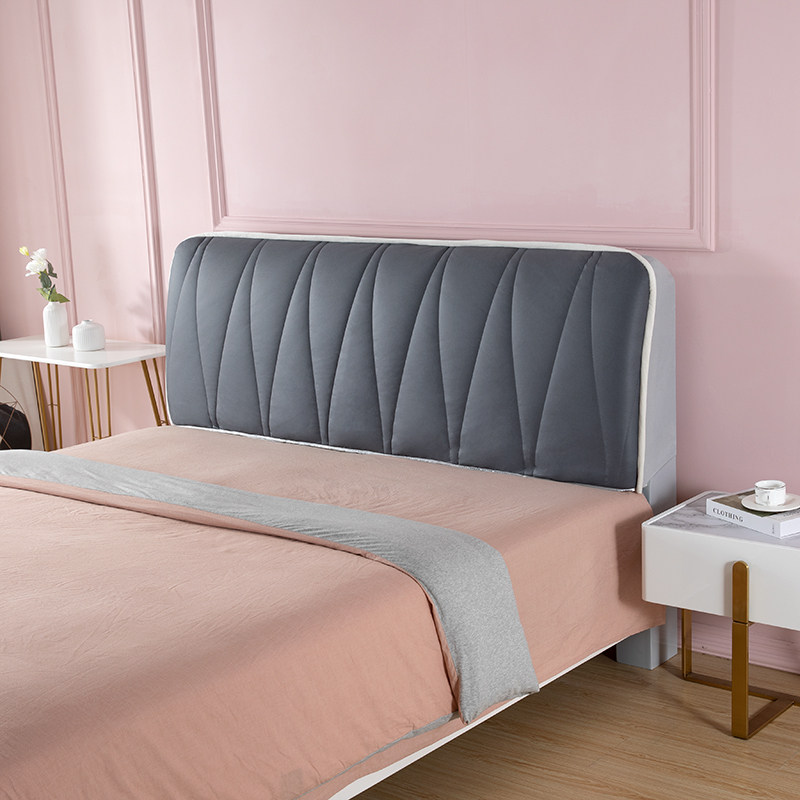 品床头盖布防尘罩20j22年新款简约现代高端免洗科技布加厚防撞新