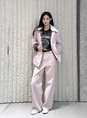 【奢定SHX】2025冬新款欧美风90绒轻暖漫游系列巴恩风工装羽绒服