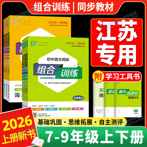 江苏专版初中英语语文阅读训练