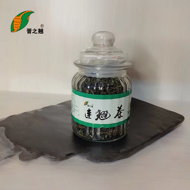 新连翘茶山西晋之翘天然野生纯连翘叶清香下火75克连翘非花药春茶