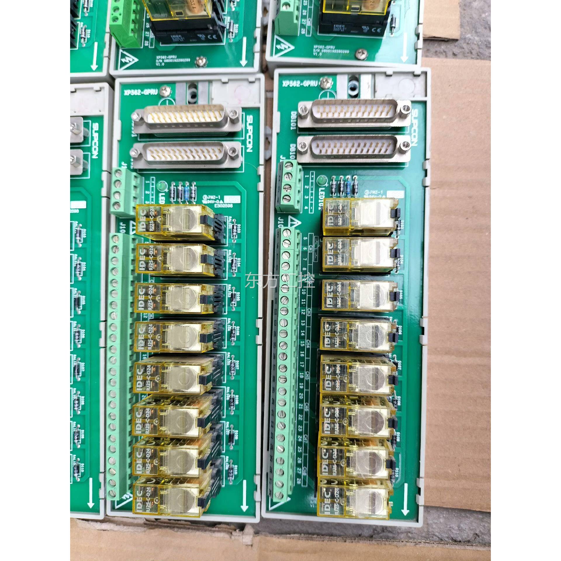 议价浙大中端子板 XP562GPRPU控 12个，-拆机 成色