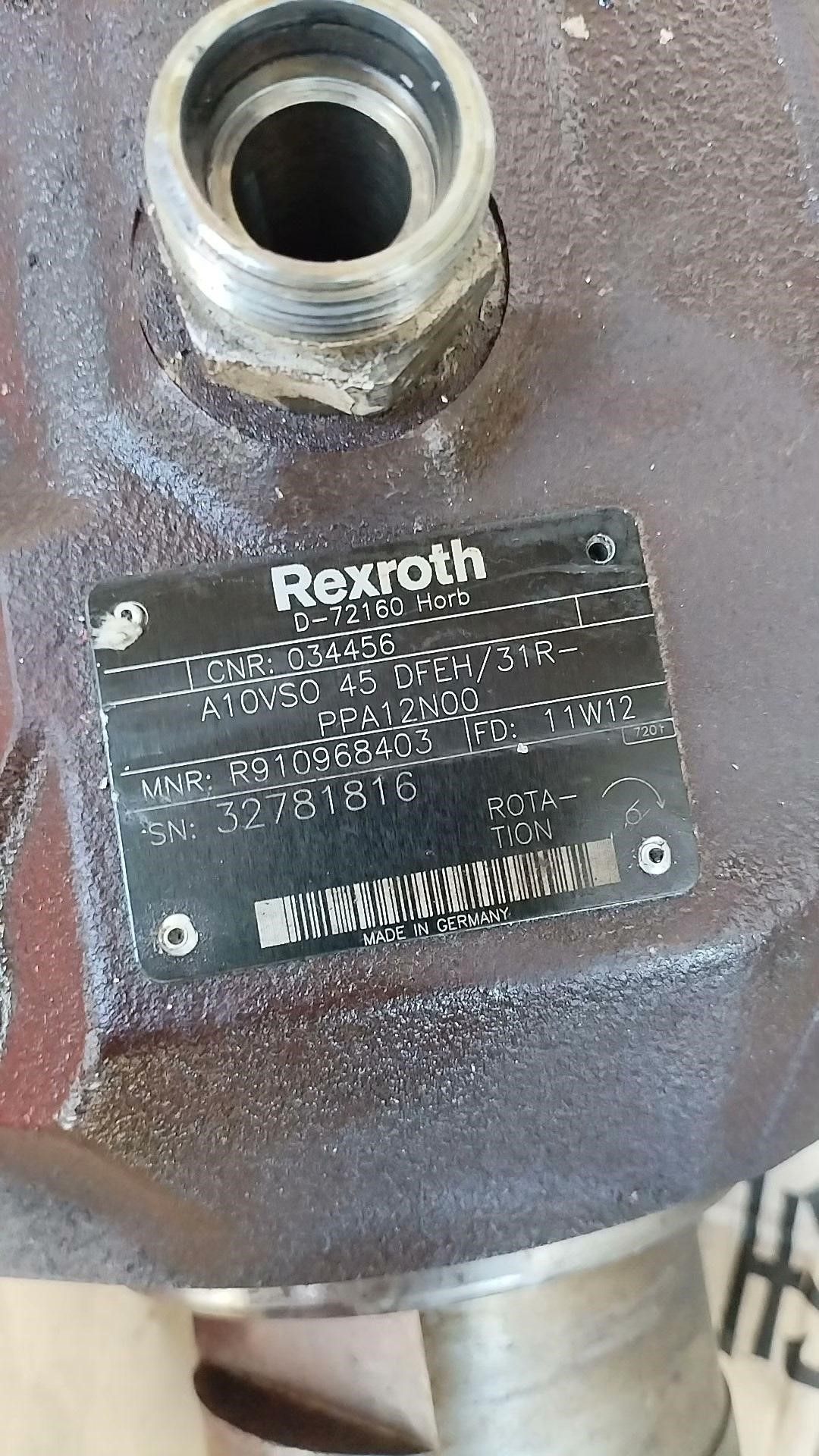 Rextoth 油泵KRAUSSMAFFEI，比例阀，型号如