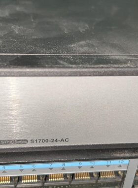华为 S1700-24-AC 以太网交换机 裸机 成色一般，