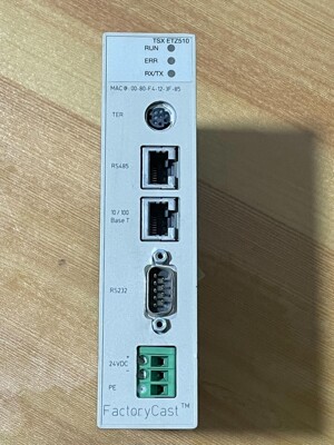 施耐德PLC模块 TSXETZ510 拆机包好，实物拍摄。