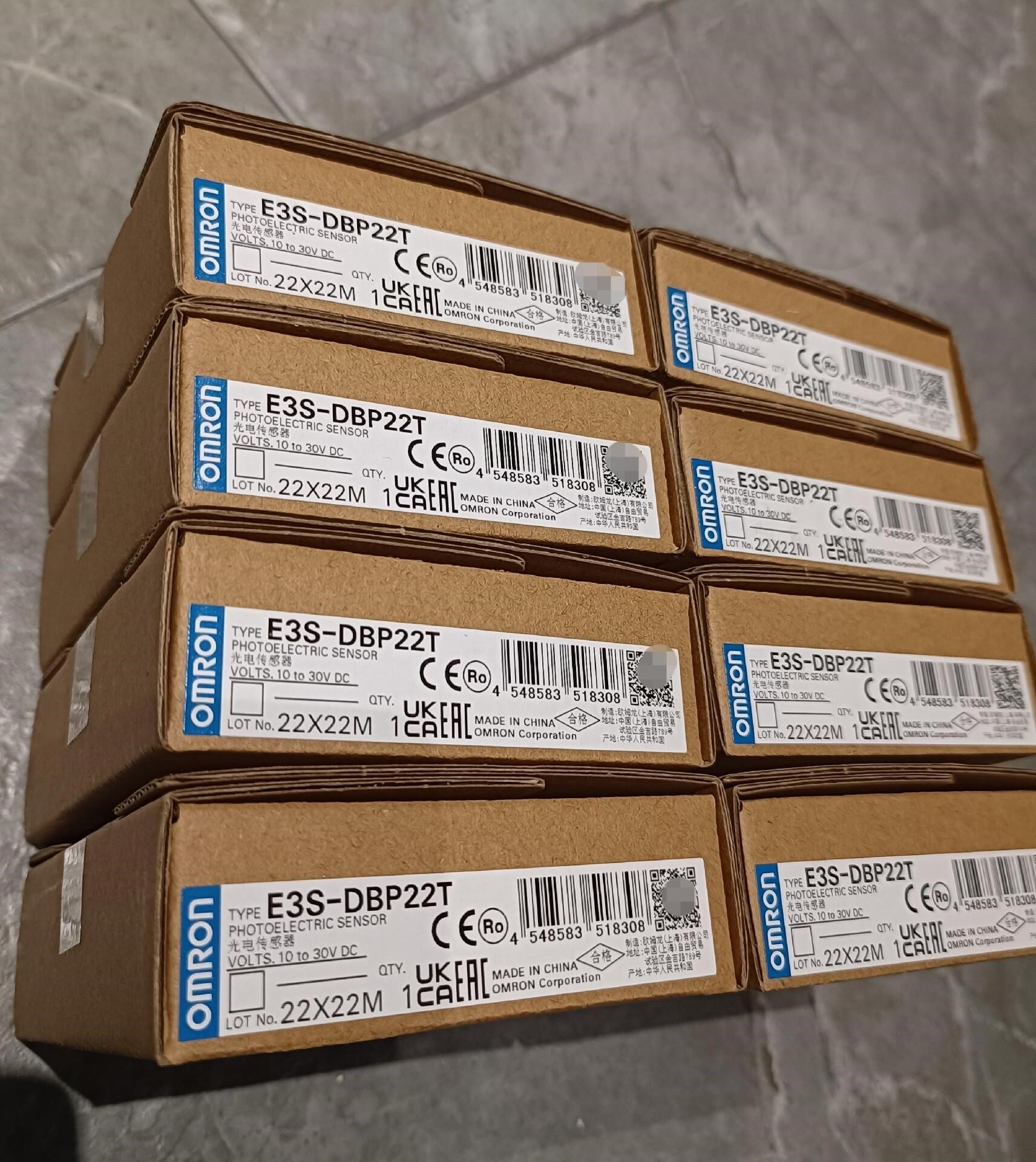 全新欧姆龙传感器E3S-DBP22T，原装正品未拆封，外盒漂