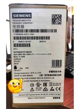 议价6ASE6420-UD17-5A1西门子2全新MM4 20变