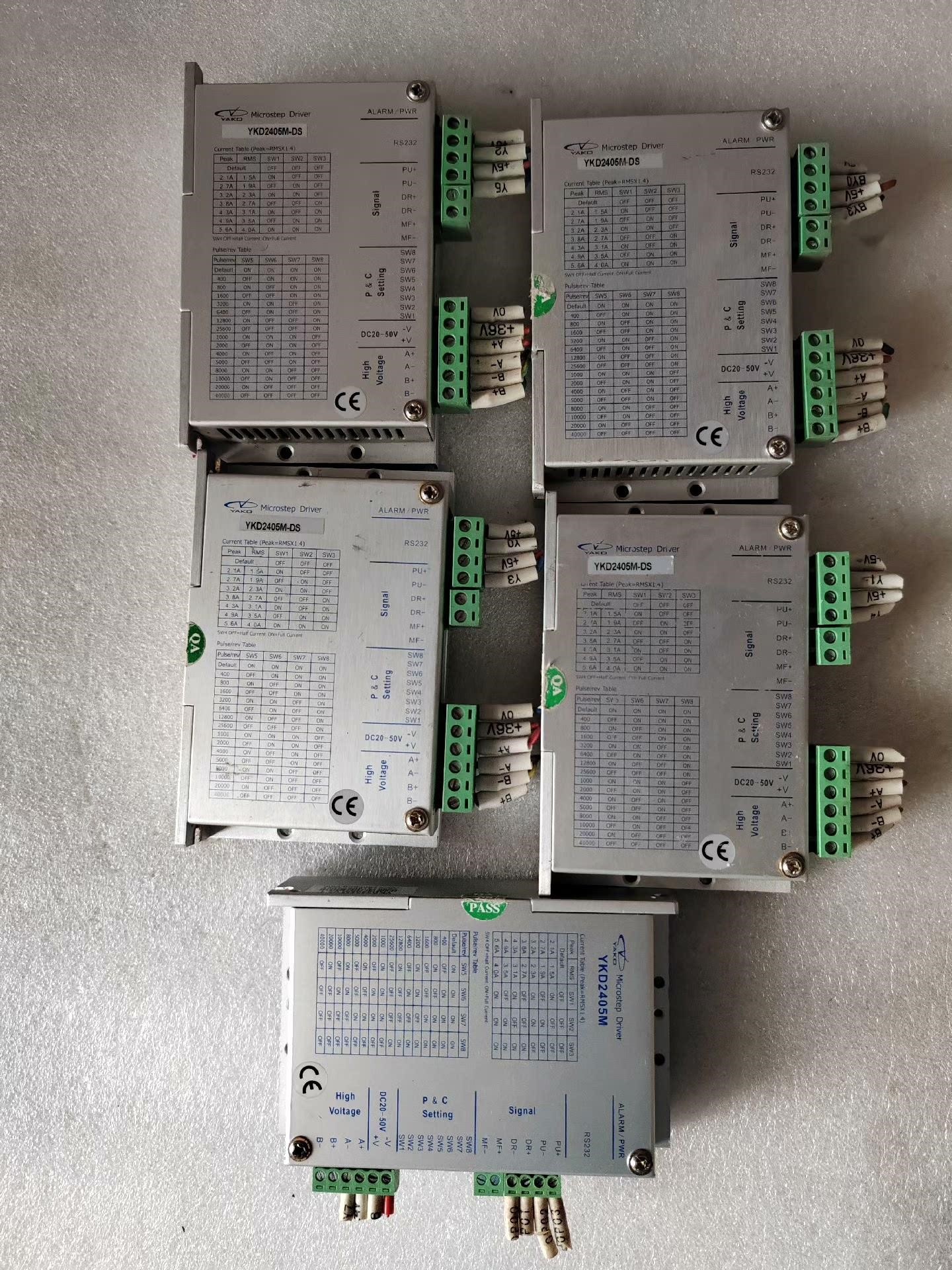 研控步进驱动器 YKD2405M-DS（4个），YKD240