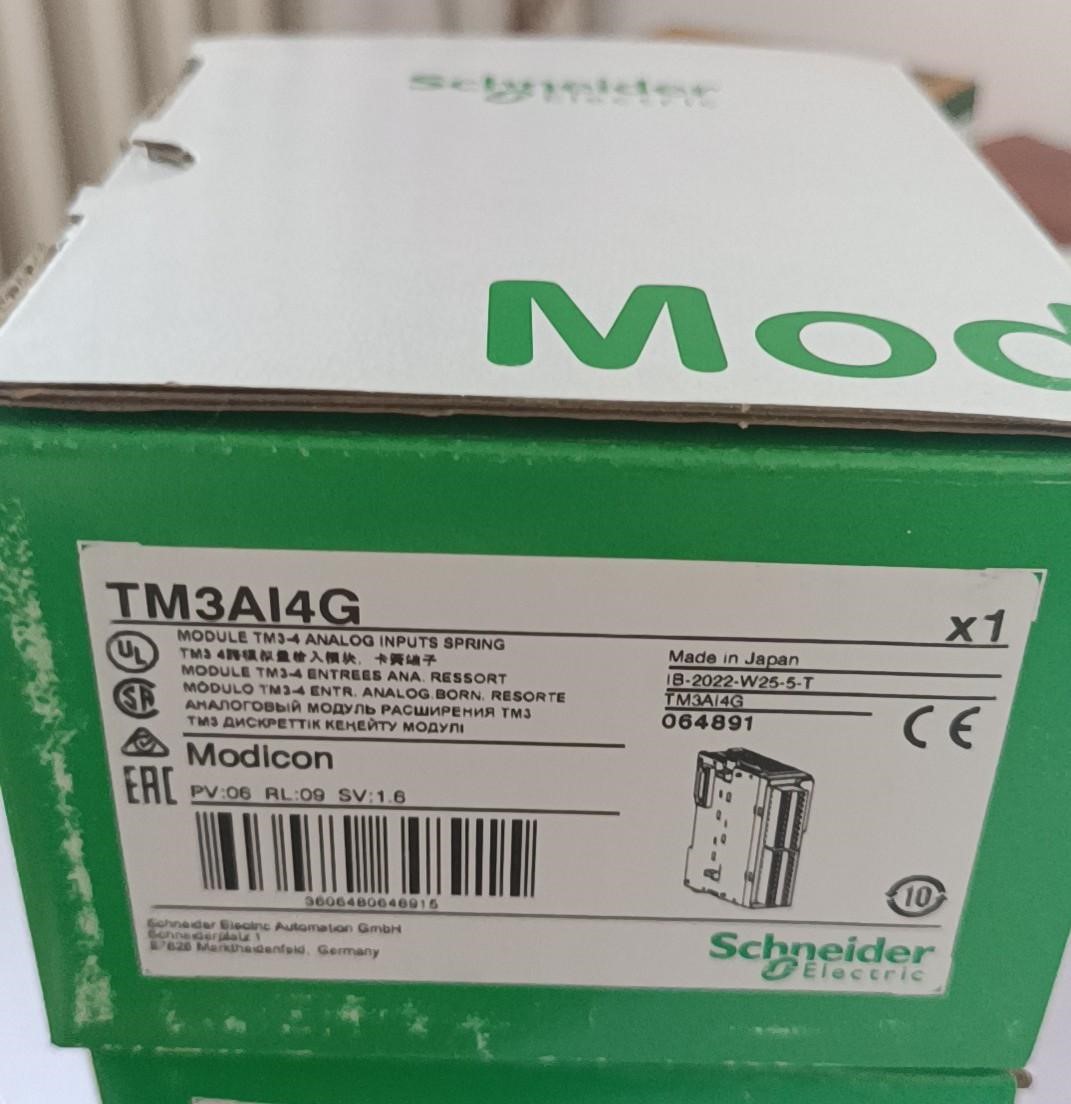 施耐德模拟量模块TM3AI4G 全新原装正品
