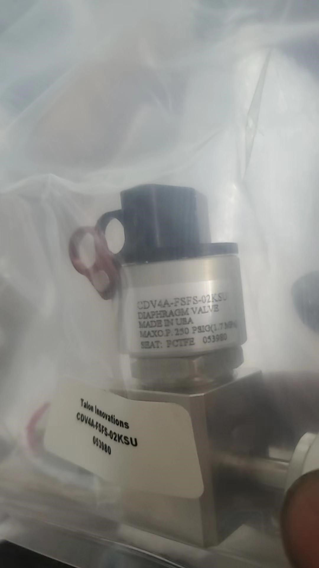 美国AMAT 塔龙隔膜阀，CDV4A-FSFS-02KSU
