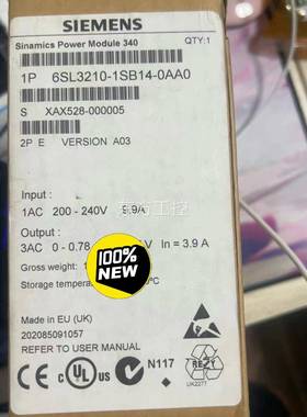 议价6L321-1SB1S4-0A0西门子AS120变频器 0全