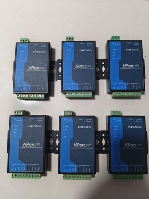 MOXA NPORT5230串口服务器。原装正品，功能完好，