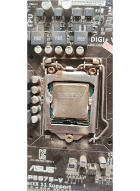 议价i5 470+3华硕P8B75核-V主板套装，CPU不显显示