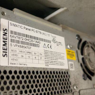 议价西门子工控屏6AV78172-好0HC20-AA测发货，0不