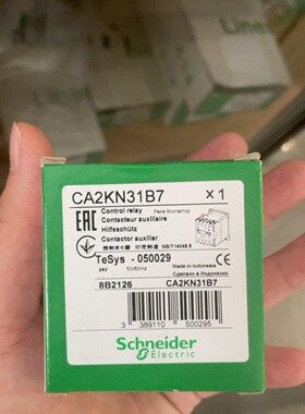 施耐德原装进口全新正品CA2KN31B7