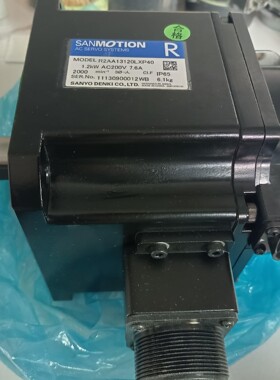 三洋伺服电机 R2AA13120LXP40 全新原装现货议价