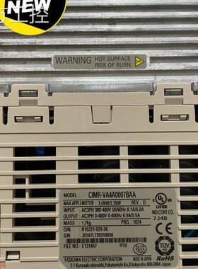 议价新原装日本进 口安川Yask全a0waV100 CIM