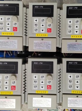 AS2-107IPM变频器调速器220v0.75kw, 拆机