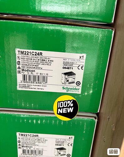 现货施耐德TM221C24R刚到少量，全新原装正品，现货供应