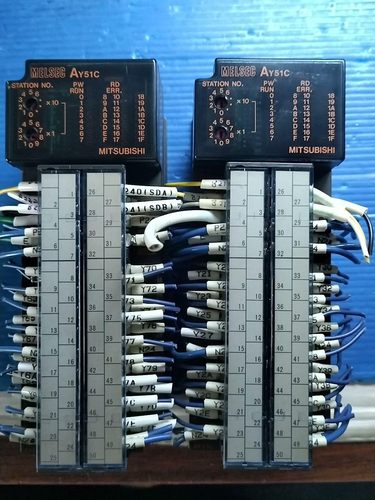 三菱PLC模块AY51C  涂工机拆机正品