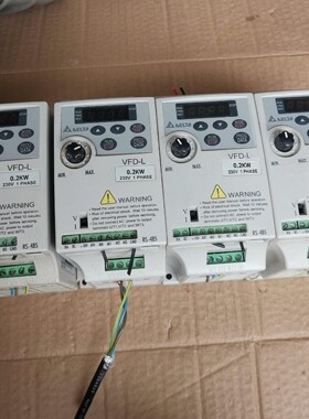 台达变频器VFD002L21A，0.2kw，230v