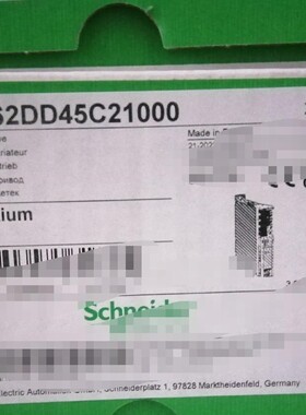 施耐德单轴驱动器 LXM62DD45C21000全新原装原厂