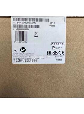 议价61A屏V6647-0AA1-3AX0门西子触摸，包装配件齐