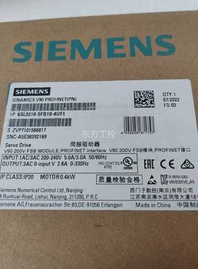 议价#控制器西门子62SL310-5F104UF1 全新-正B品