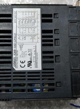 欧姆龙K3HB-XAD-CPAC21数字面板表 原装拆机