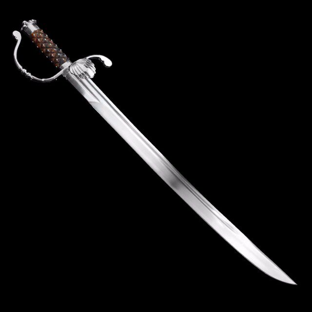 COLDSTEEL-美国冷钢 88CLQ海盗长刀壳护手刀 工艺收藏品未开刃