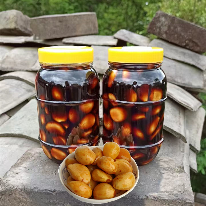 酱油开胃菜腊八腌制大蒜瓶装