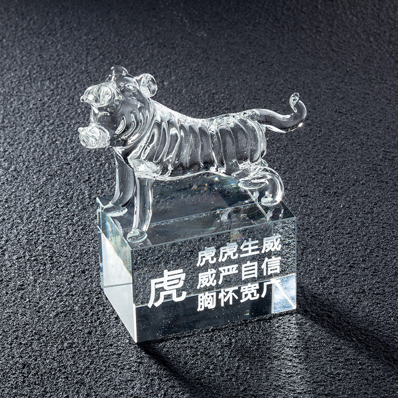 十二生肖水晶摆件属相