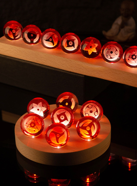 生日礼物水晶球小夜灯摆件