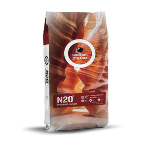 猎奇狗粮N20kg无谷全价冻干肉松双拼犬粮40斤装 小型大型犬通用型