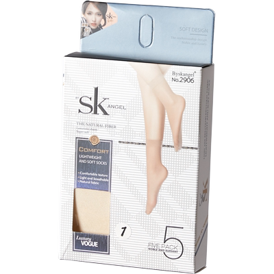 超薄耐穿四季女脚尖透明短丝袜SK