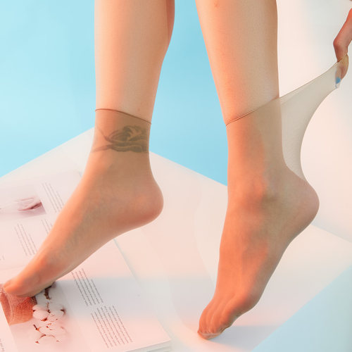 无痕松口袜老年人孕妇哑光不脱丝