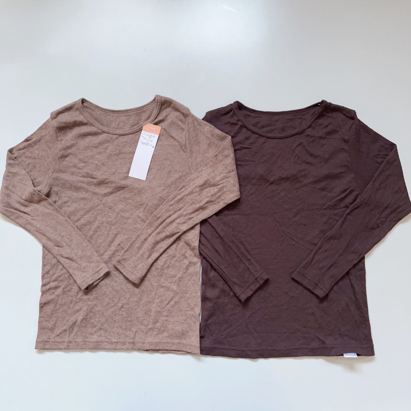 外贸女保暖秋衣羊绒质感自发热超轻加绒弹力花边圆领打底内衣单件,女士内衣/男士内衣/家居服,保暖上装,淘宝优惠券,粉丝福利购,淘宝优惠卷