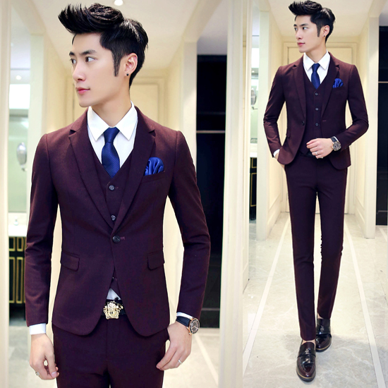Costume homme en polyester pour printemps - Ref 1573529 Image 3