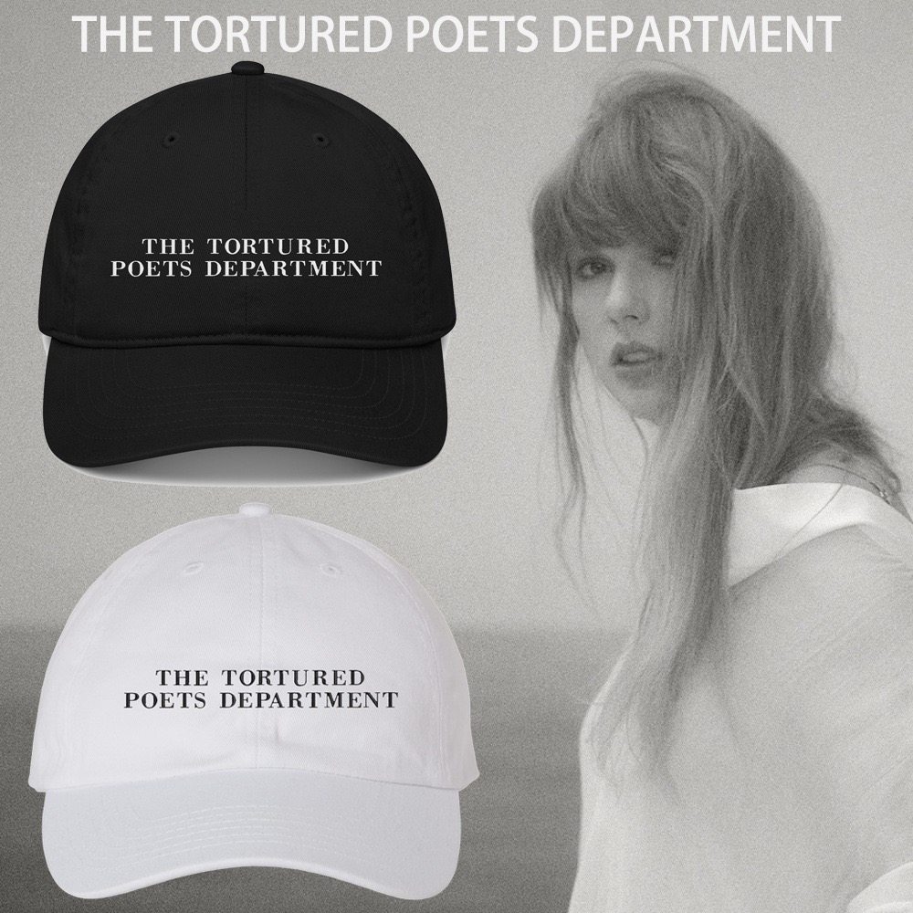 Taylor Swift官网棒球帽泰勒·斯威夫特刺绣老爹帽男女夏鸭舌帽子
