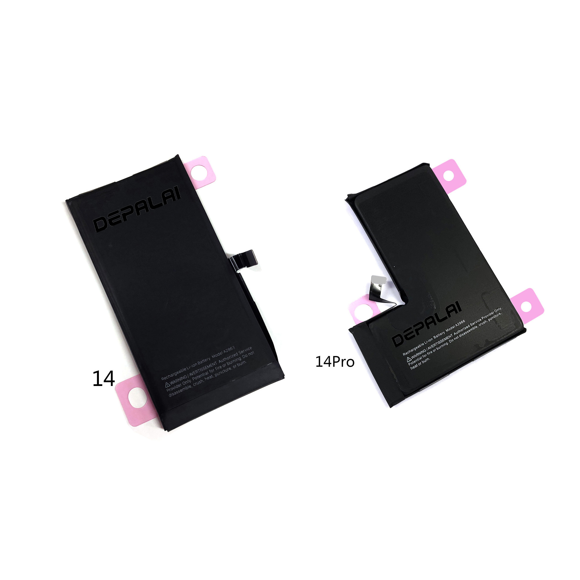 Depalai适用于苹果iphone14代 4Plus 14Pro 14ProMax手机电池电板