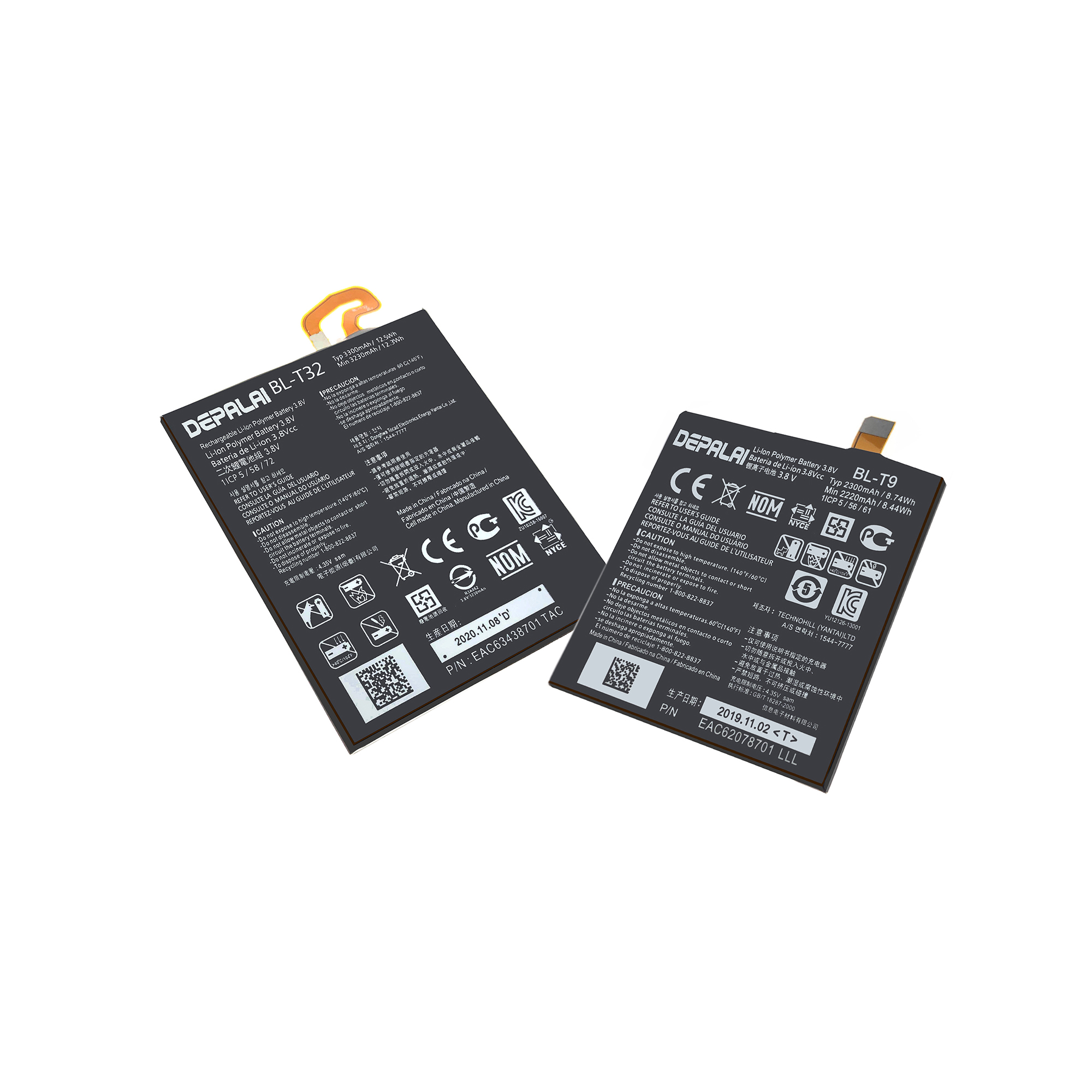 BL-T9 BL-T16 BL-T19 BL-T32适用于LG G Flex2 D820 G6电池