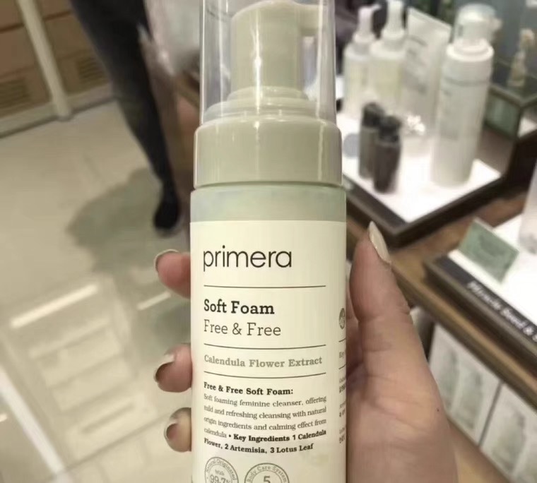 primera芙莉美娜女性私处护理液芙莉美娜啫喱泡沫清洗液150ml