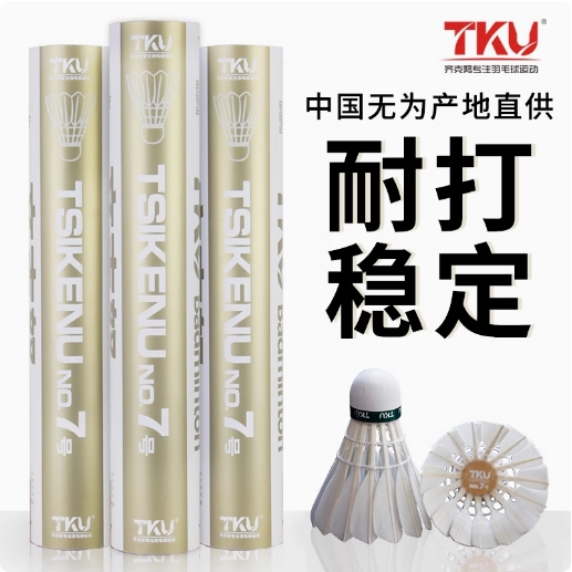 齐克努TKU5PLUS羽毛球耐打飞行