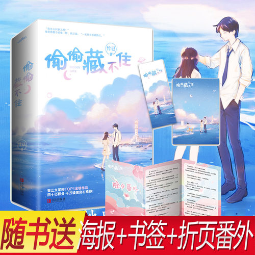 偷偷藏不住套装2册竹已著书小说