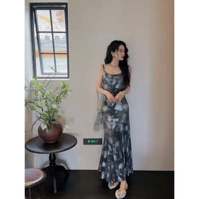 【呼呼专享】三吉黑花【调色师】女夏季今年流行漂亮中式风晕染