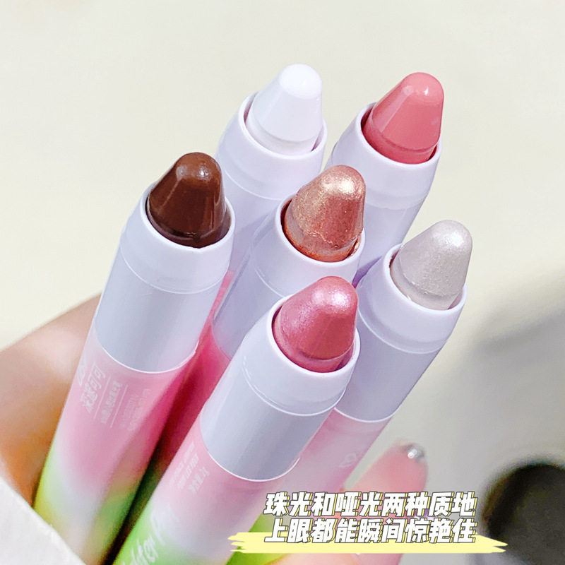 xixi甜心芭比高光笔自然提亮珠光不易晕染细闪显气色女学生高光笔