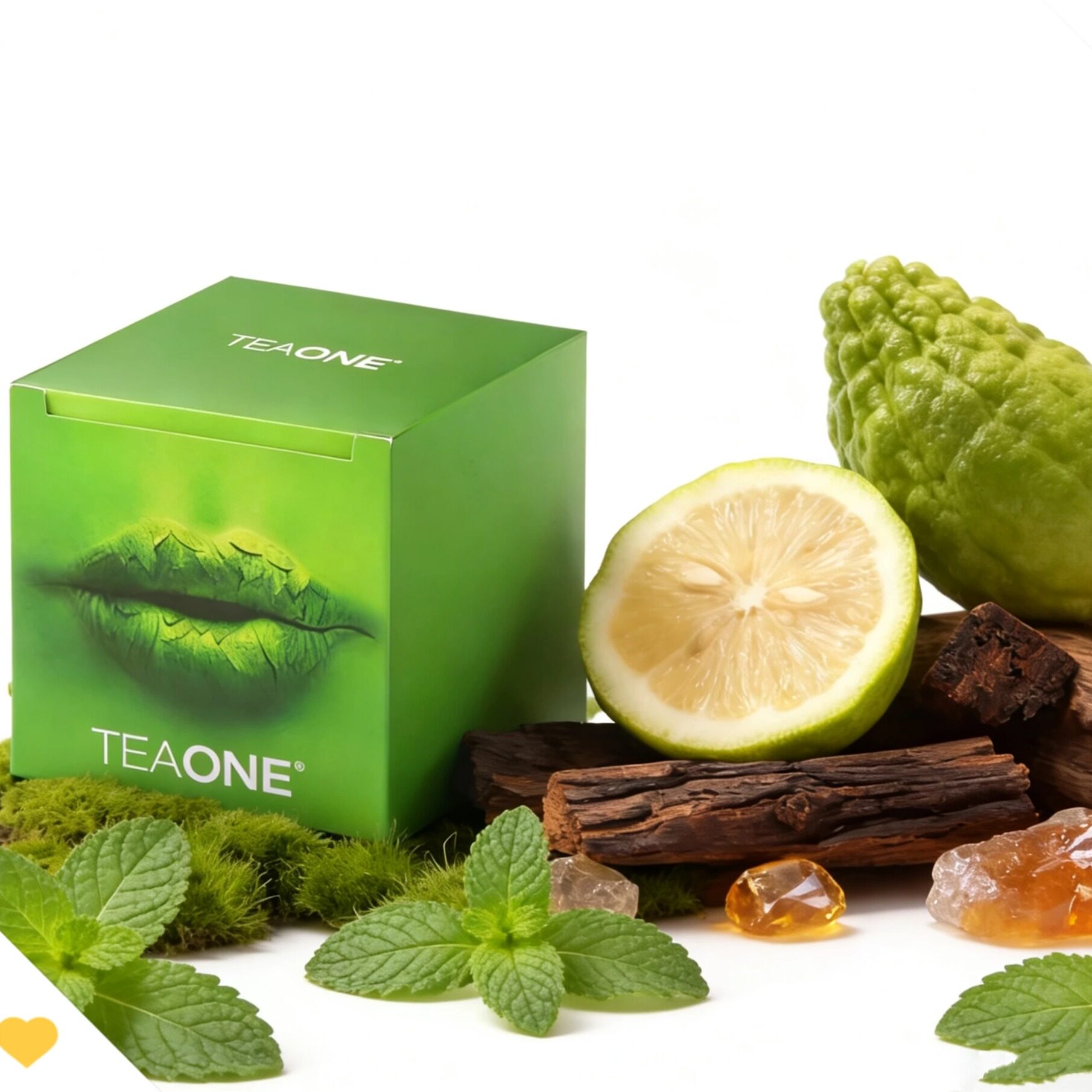 TEAONE治愈茶系佛手薄荷乌龙茶包花茶原叶袋泡茶亲亲茶清新